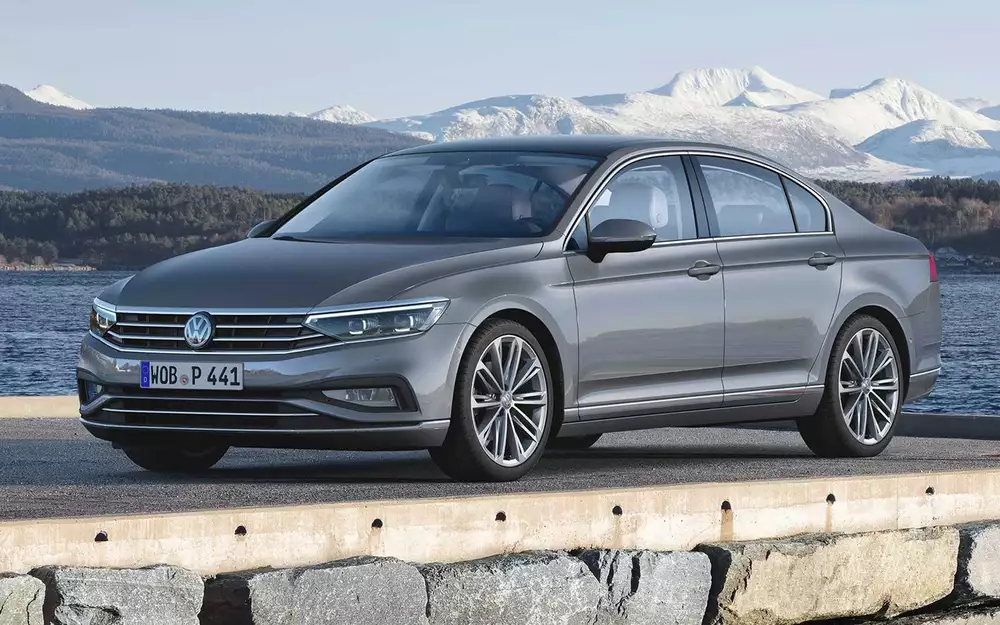 VW представил Passat с чистым дизелем