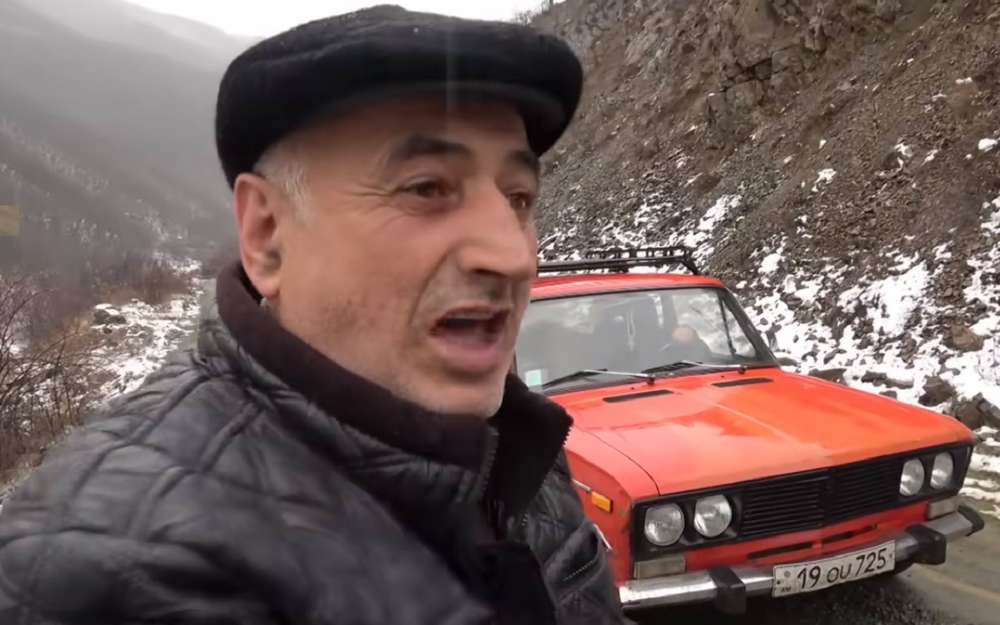 Как работают водители в Армении - захватывающее видео!