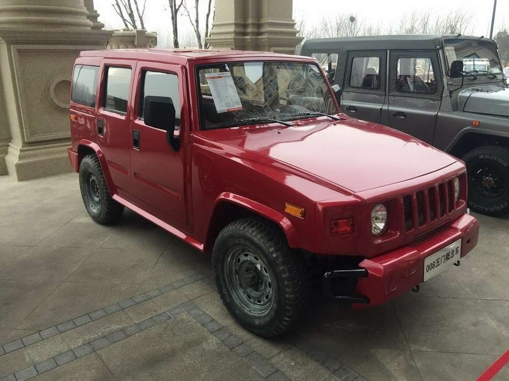 Hummer по-китайски: вседорожник Beijing Auto 008 готовится к старту