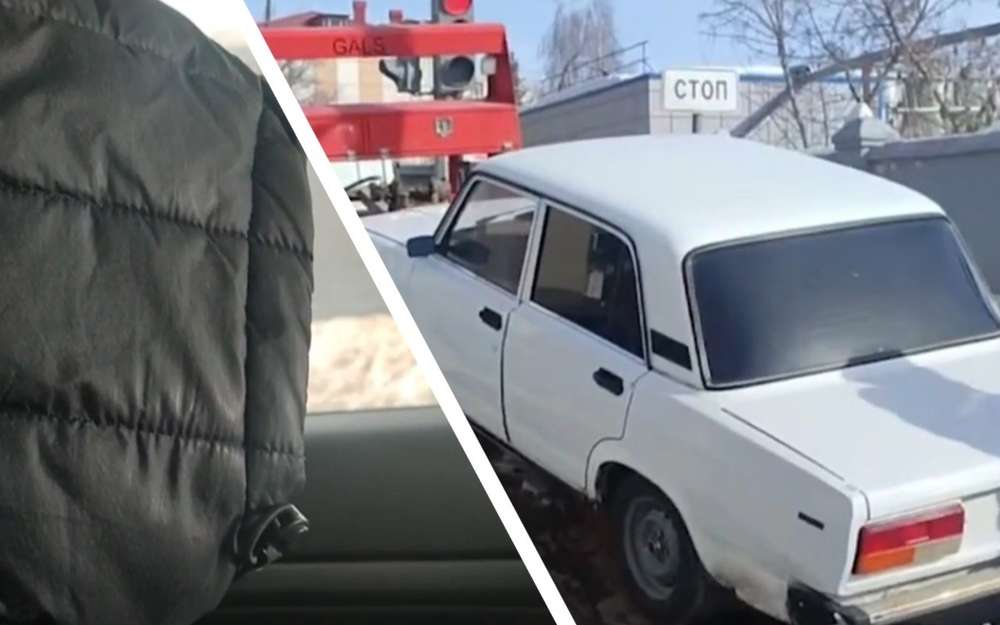 В Уфе подросток на Жигулях решил подрифтить на оживленной улице (видео)