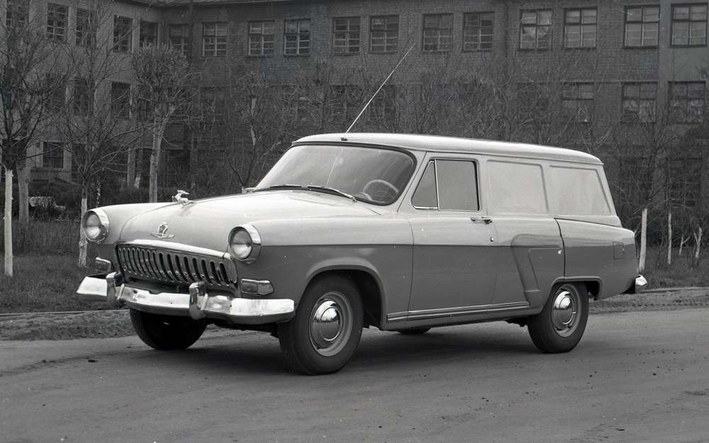 Единственный заводской опытный фургон ГАЗ-22А, 1958 г.