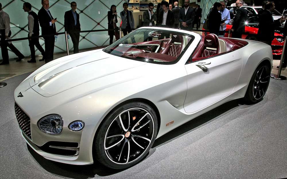 Безвредная красота: Bentley показала родстер EXP 12 Speed 6e