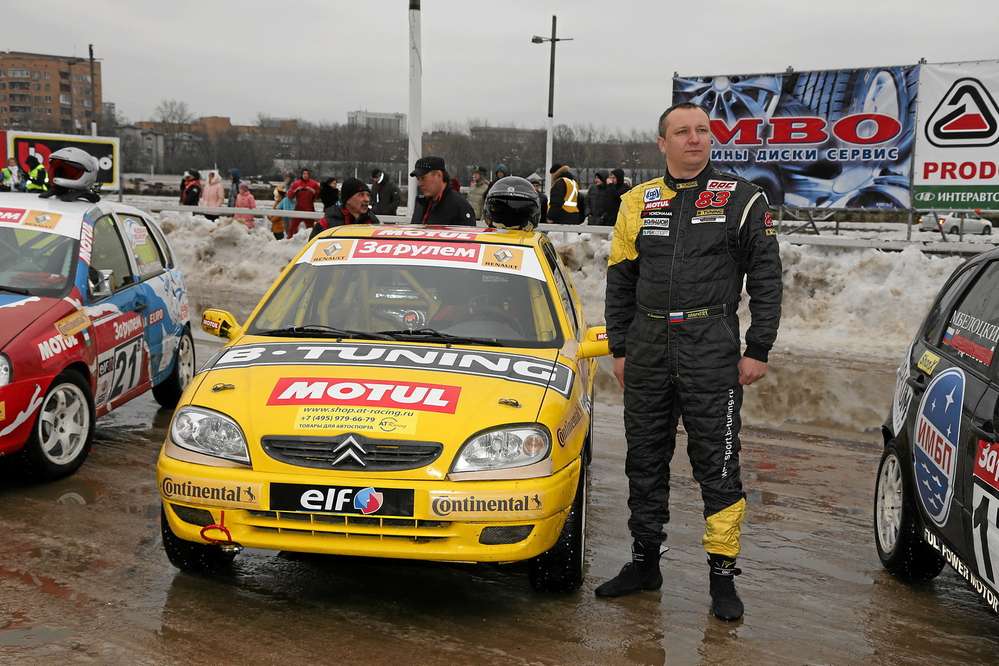 В отборочных заездах Гонки Звезд «За рулем» Андрей Севастьянов будет выступать на Citroën Saxo.