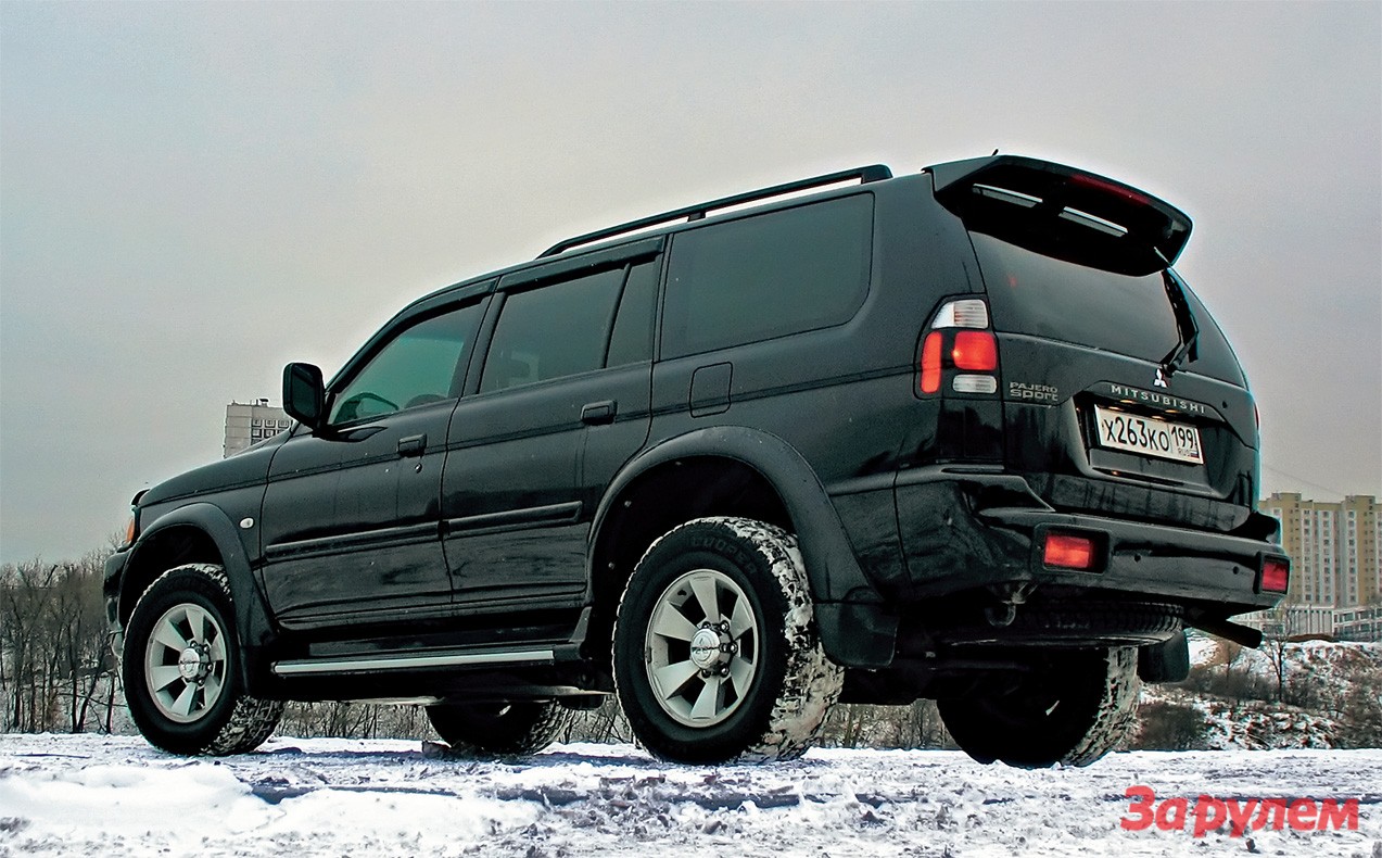 Mitsubishi Pajero Sport (1998–2008): спортивные травмы