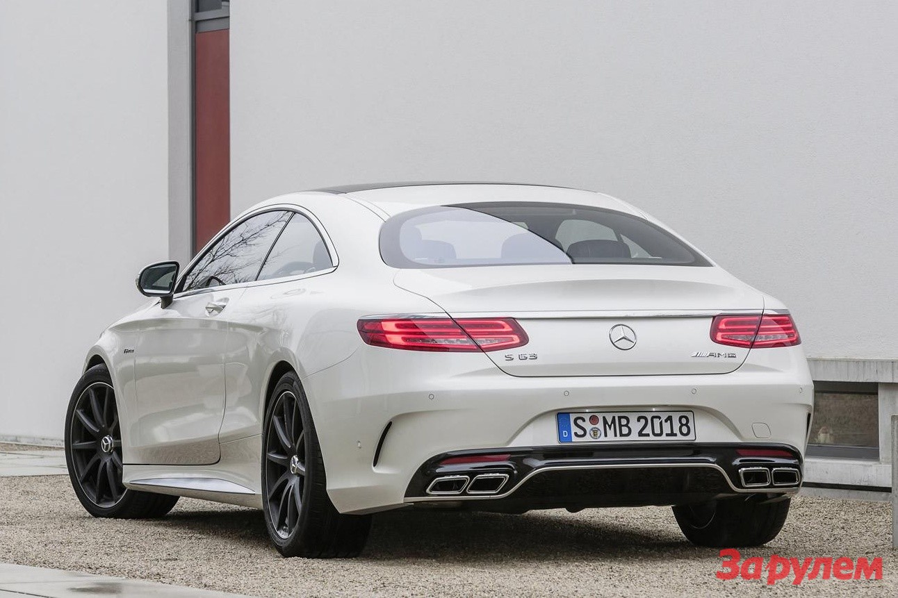 Mercedes-Benz S 63 AMG дебютировал в кузове купе