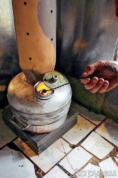 Печка на отработке своими руками: чертежи, видео и фото пошагово