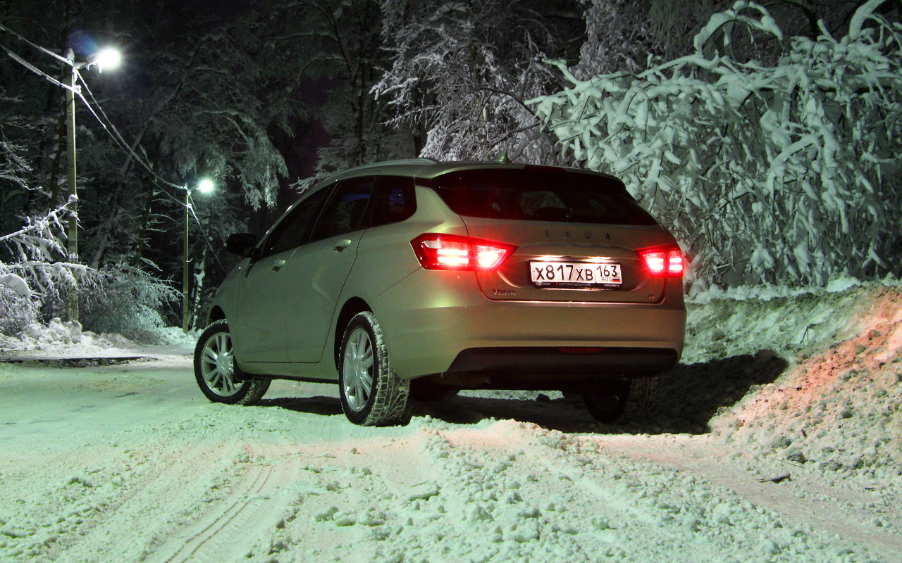 Lada Vesta SW из парка ЗР: «сарай» с удобствами