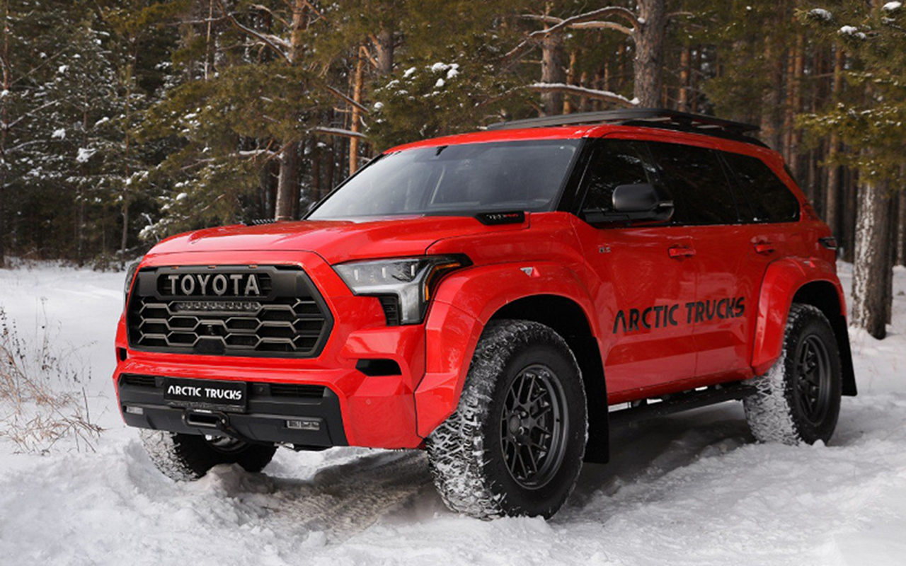 Toyota Sequoia от Arctic Trucks поразит своими внедорожными качествами