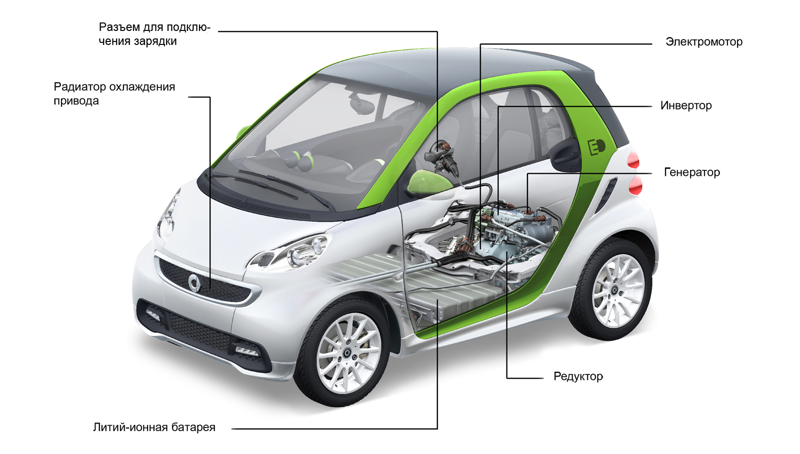 Smart fortwo electric drive: сон электрика