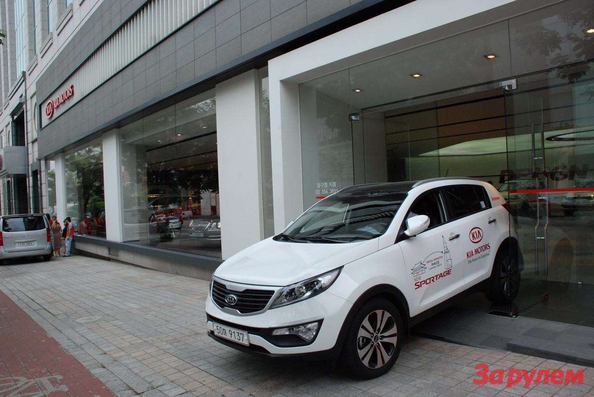 Экспедиция KIA Sportage: Сеул - Москва. Сеул.