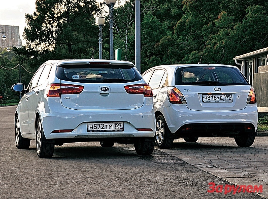 Сравниваем KIA Rio с предшественником