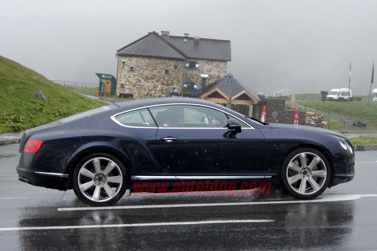 Bentley Continental GT Speed замечен во время тестов