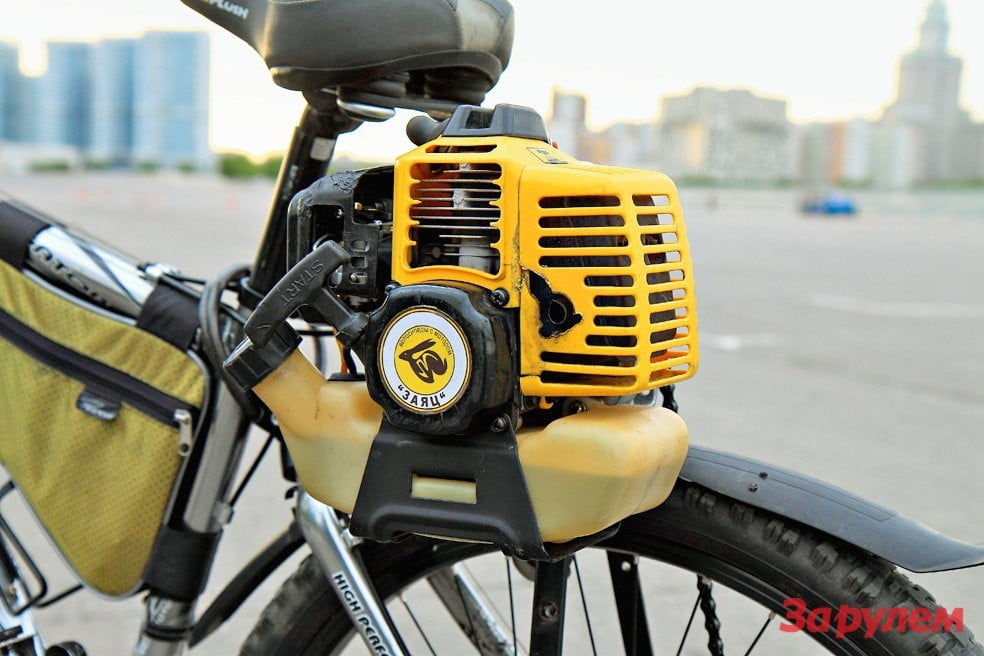 Двигатели на велосипед (веломотор)