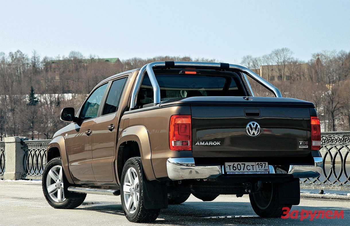 Volkswagen Amarok: дубликатом бесценного груза