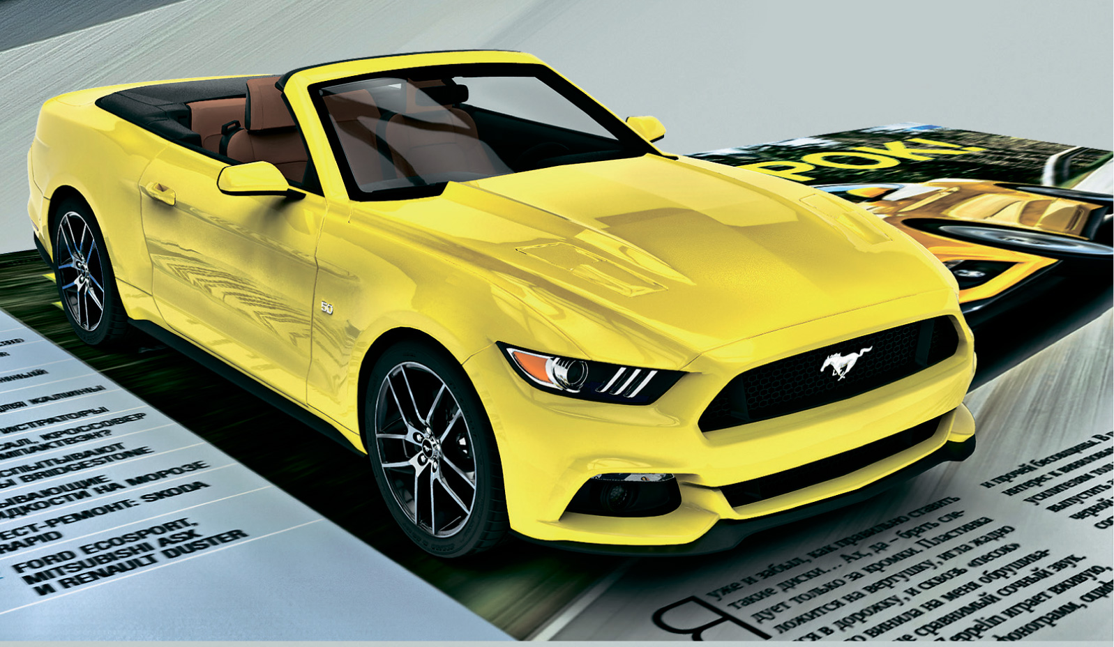 Тест-драйвы Ford Mustang (Форд Мустанг) от «За рулем»