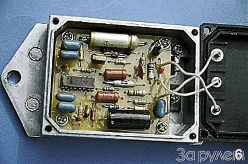 Ремонт электронного коммутатора системы зажигания 13.3734-O1