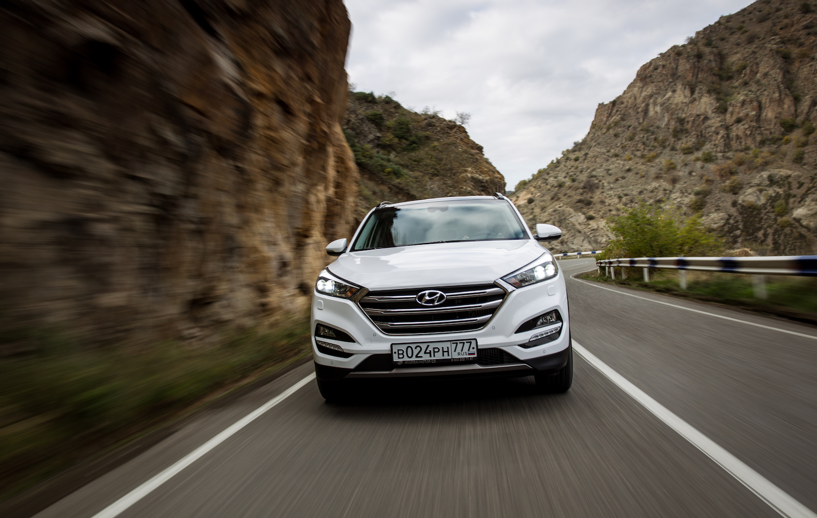 Испытываем Hyundai Tucson с бензиновым мотором 1.6 Turbo-GDI горами Армении