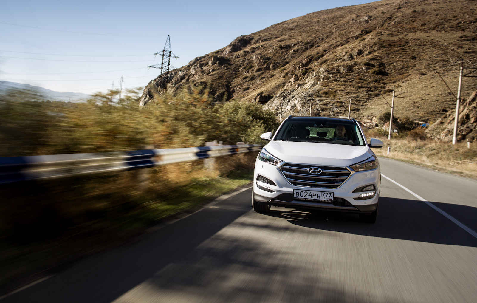 Испытываем Hyundai Tucson с бензиновым мотором 1.6 Turbo-GDI горами Армении