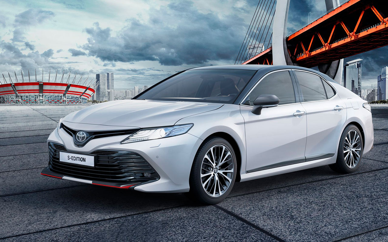 Toyota Camry получила «спортивную» серию S-Edition с противоугонкой