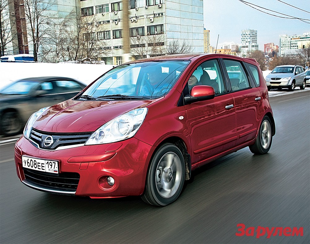 Nissan Note: Крошка Енот