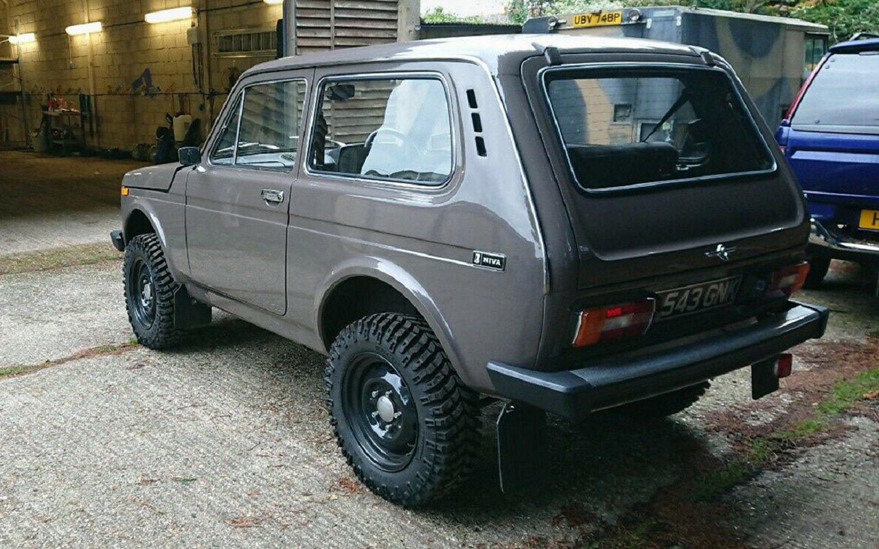 Lada Niva с двигателем Lancia выставлена на торги