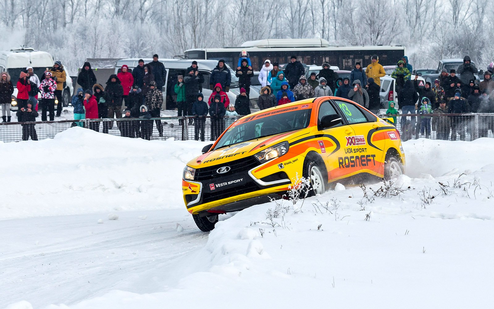 Ледовая гонка АВТОВАЗа-2018 — репортаж «За рулем»