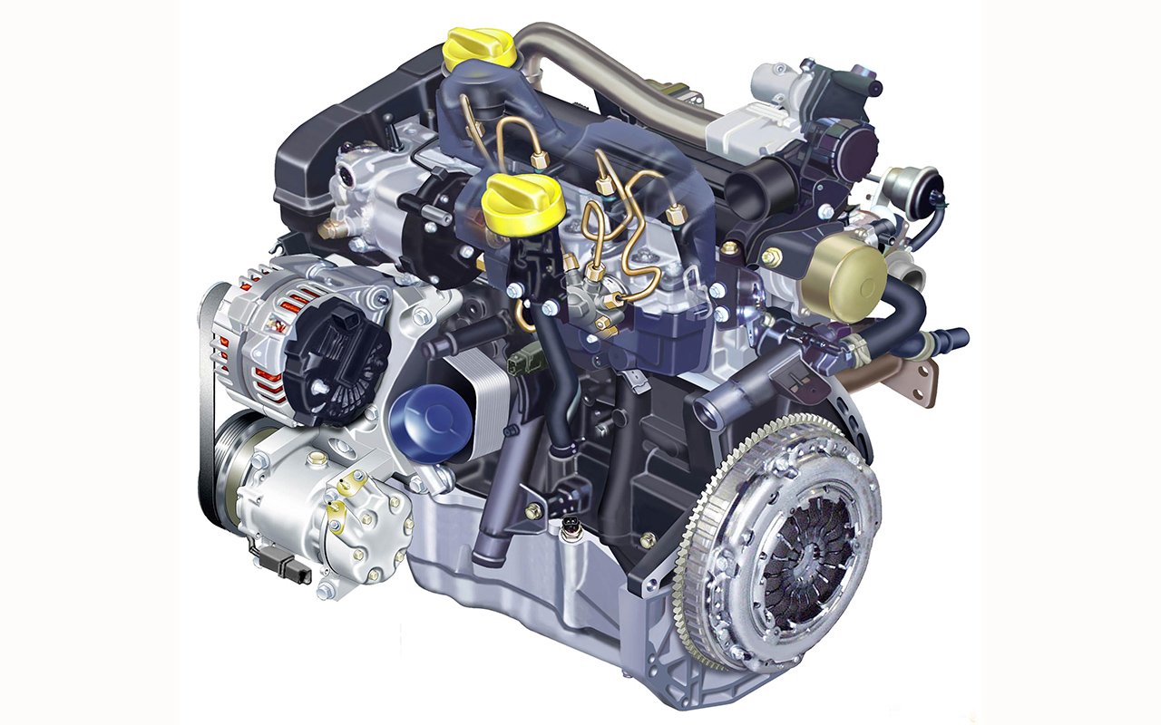 Контрактный двигатель Renault Logan