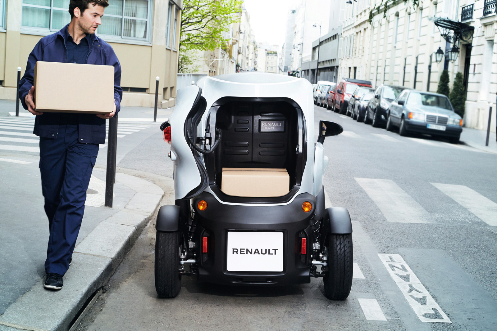 Renault Twizy электромотора