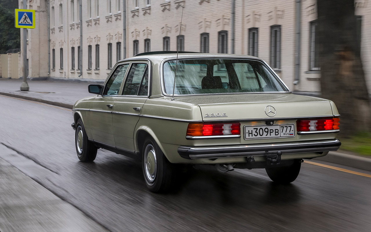 Неубиваемый W123 на тестах «За рулем»