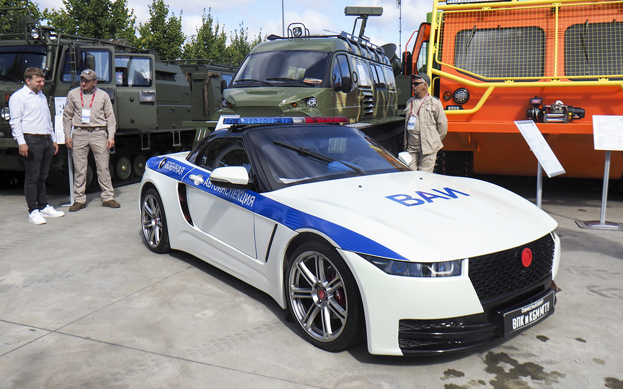 Появился родстер для полиции на базе Lada Kalina